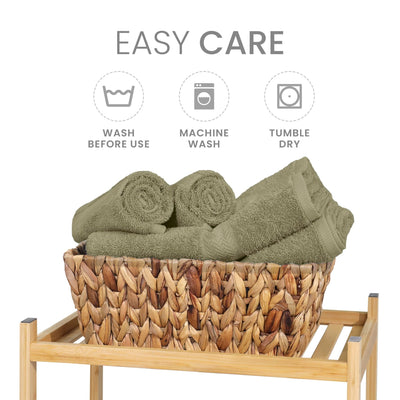 Martex Ringspun 100% Cotton Durable 6-Piece Towel Set