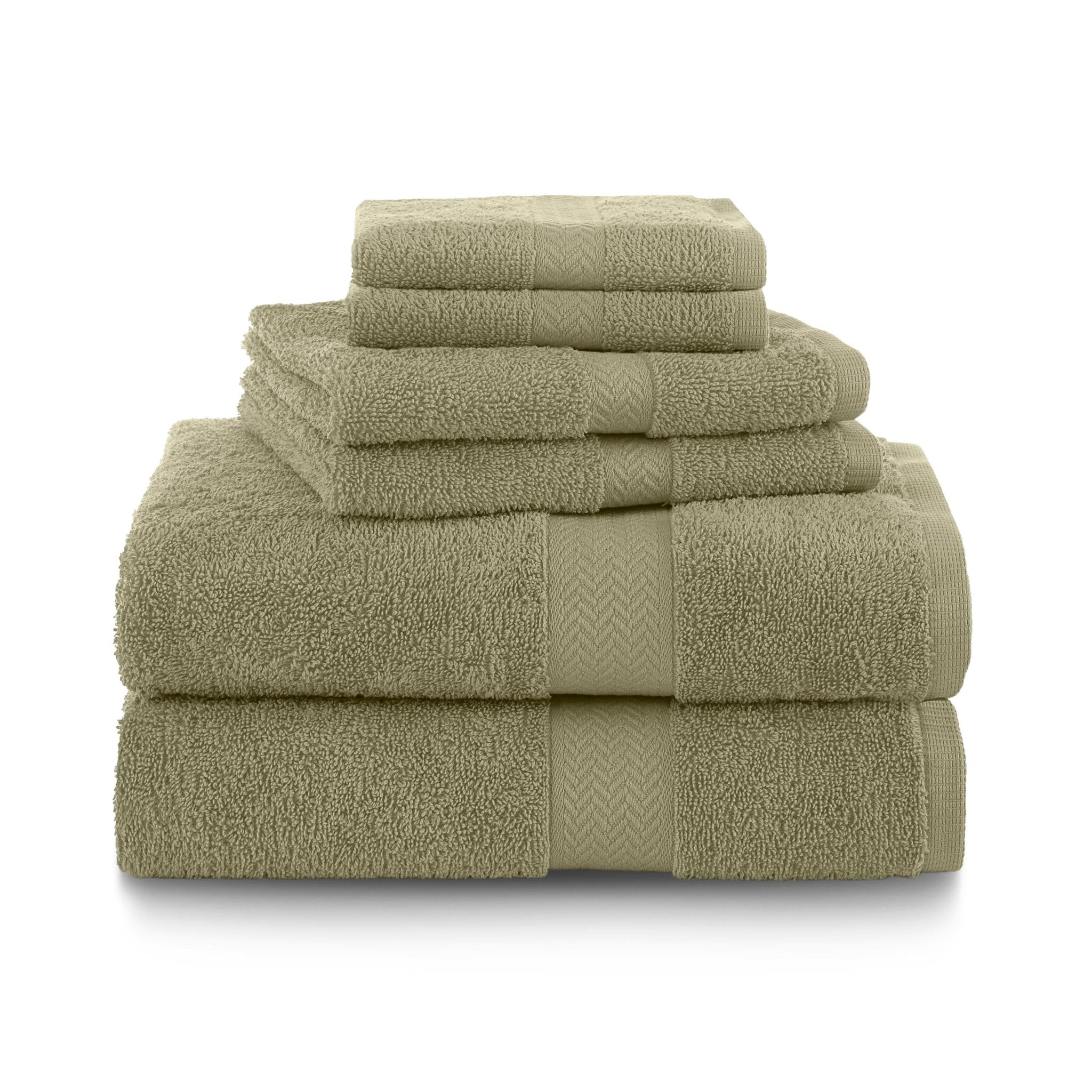 Martex Ringspun 100% Cotton Durable 6-Piece Towel Set