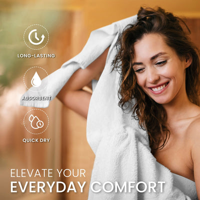 Martex Ringspun 100% Cotton Durable 6-Piece Towel Set