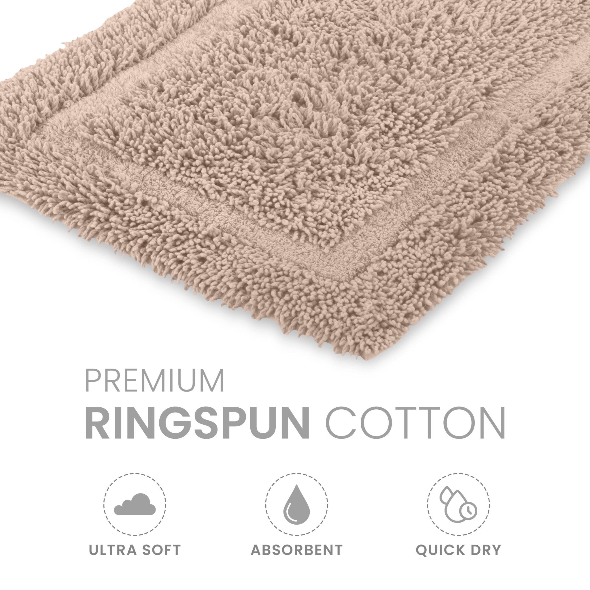 Martex Ringspun Super Soft 100% Cotton Bath Rug
