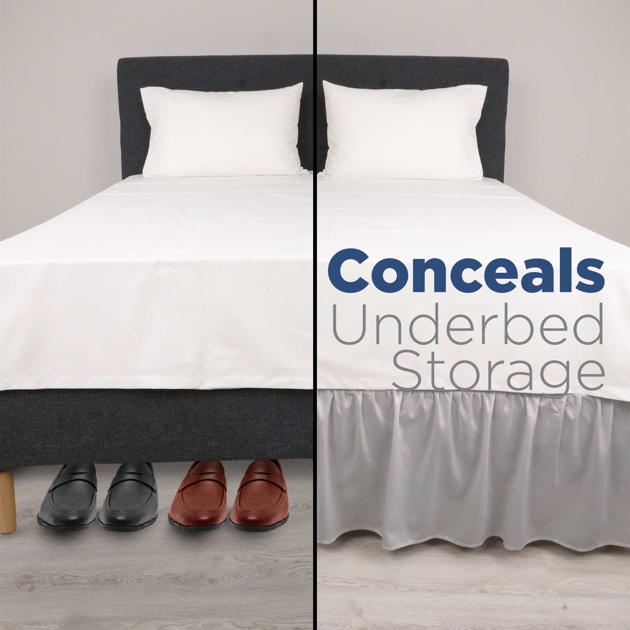 Martex Ruffle Solid Bed Skirt