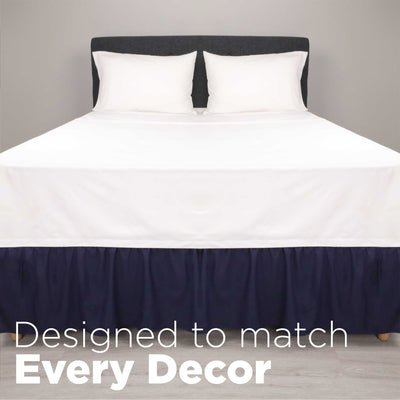 Martex Ruffle Solid Bed Skirt