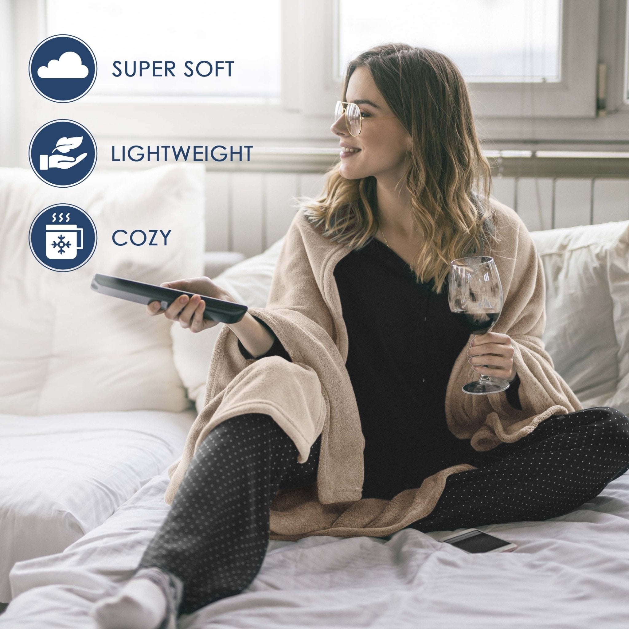Martex Super Soft Fleece All-Season Blanket