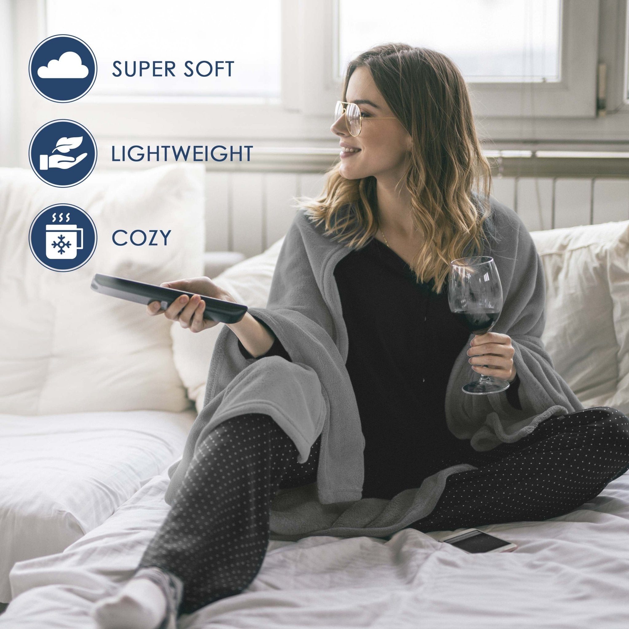 Martex Super Soft Fleece All-Season Blanket
