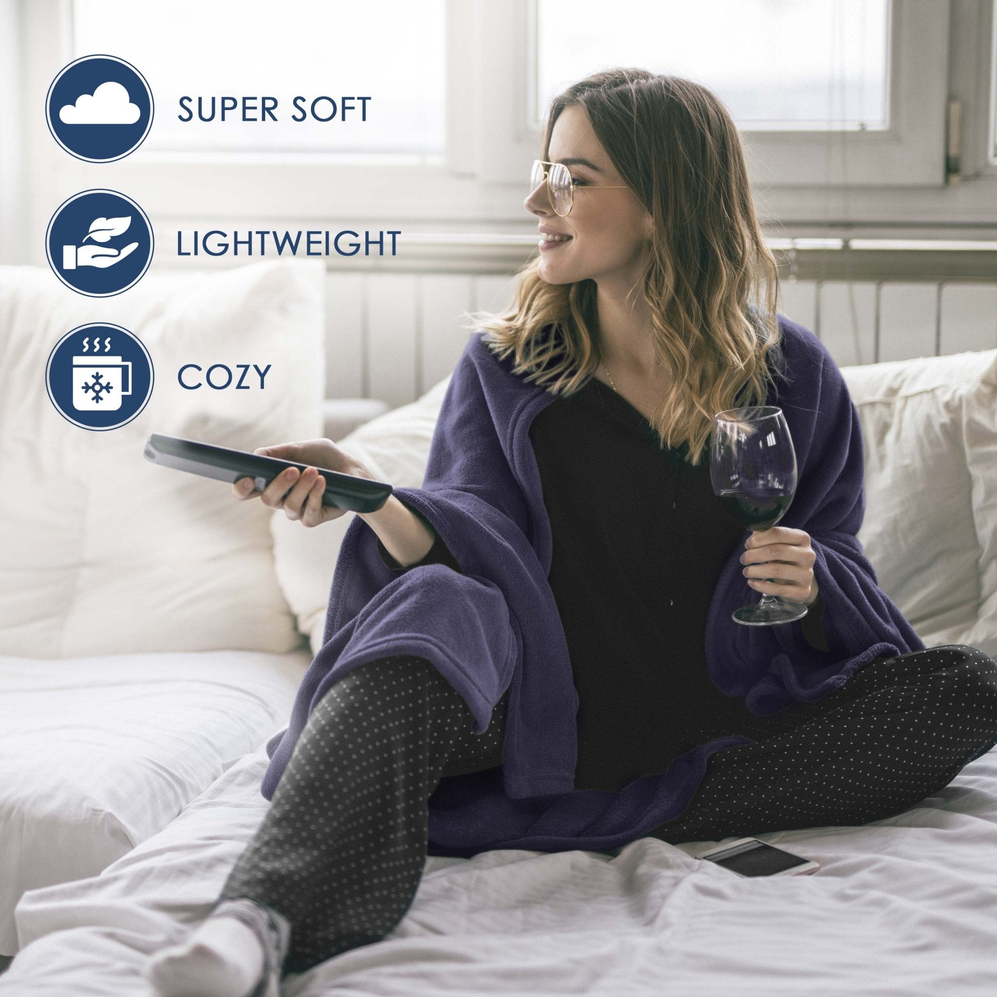 Martex Super Soft Fleece All-Season Blanket