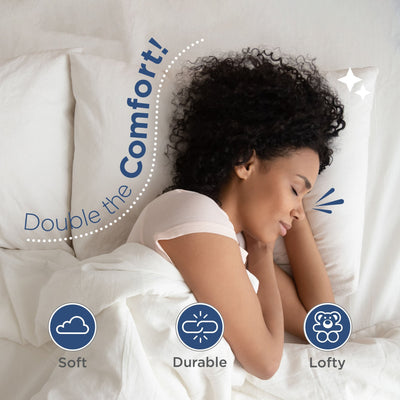 Martex Sweet Dreams Twin Pack Bed Pillow