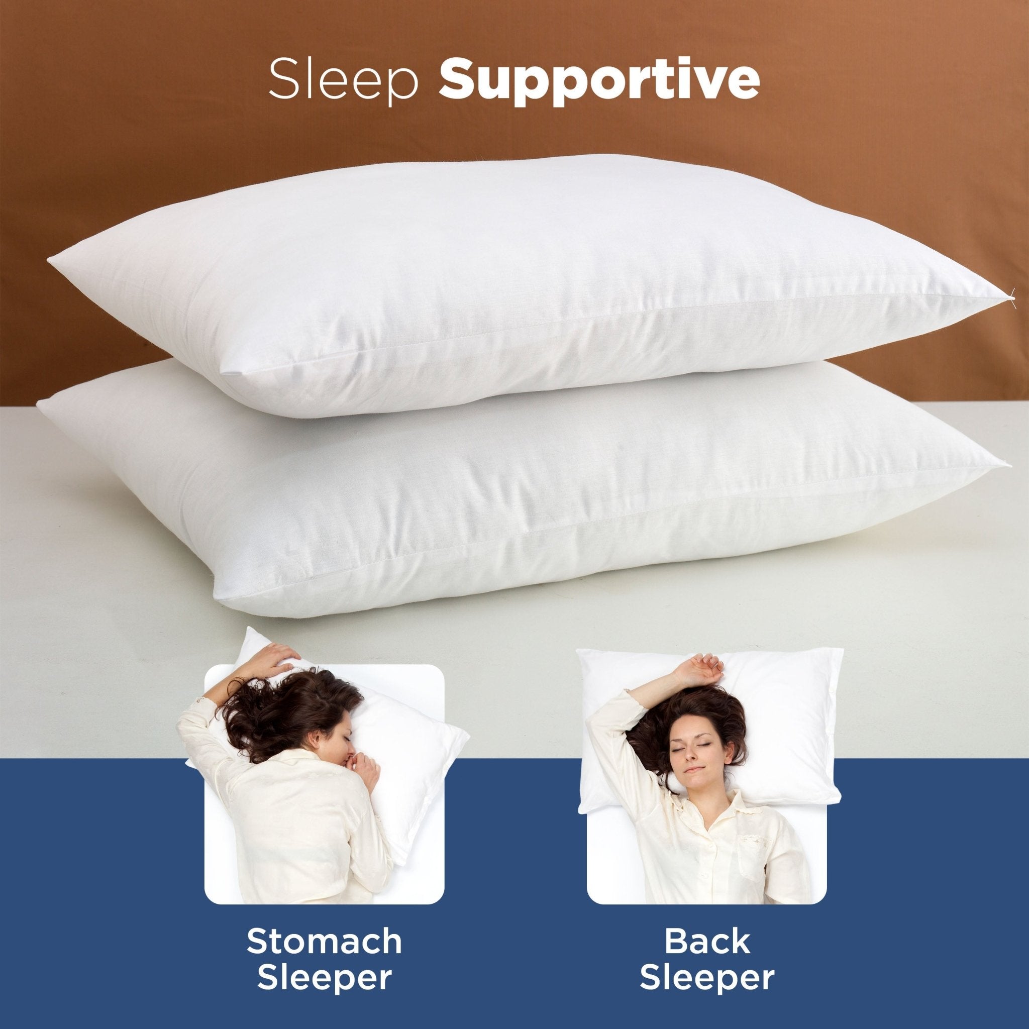 Martex Sweet Dreams Twin Pack Bed Pillow