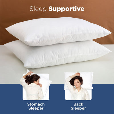 Martex Sweet Dreams Twin Pack Bed Pillow