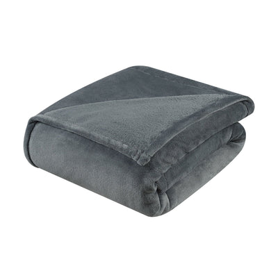 Martex Troy 8-Piece Bed in a Bag Blue Reversible Comforter Set