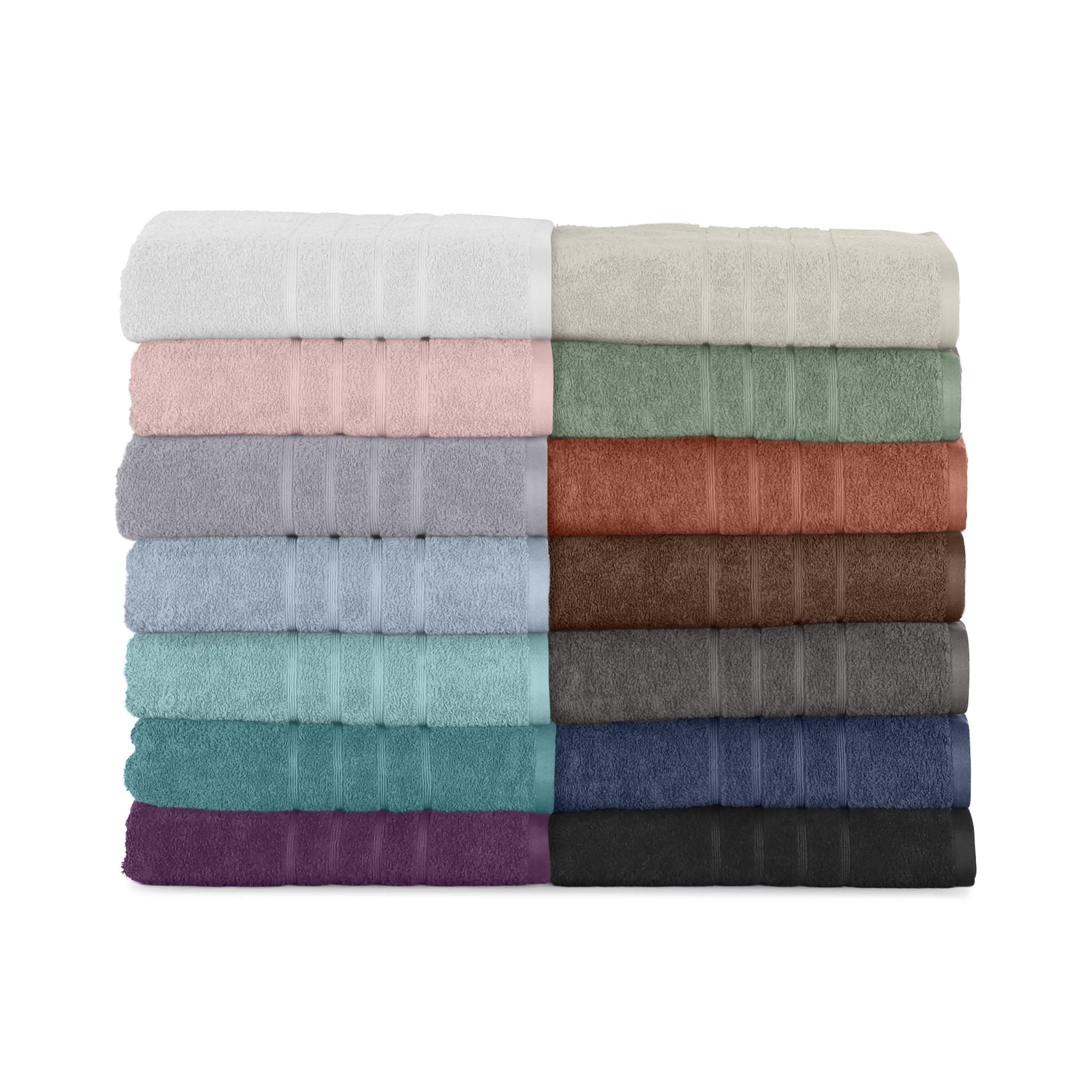 Martex Ultimate 100% Cotton Solid 2-Piece Bath Sheet Set