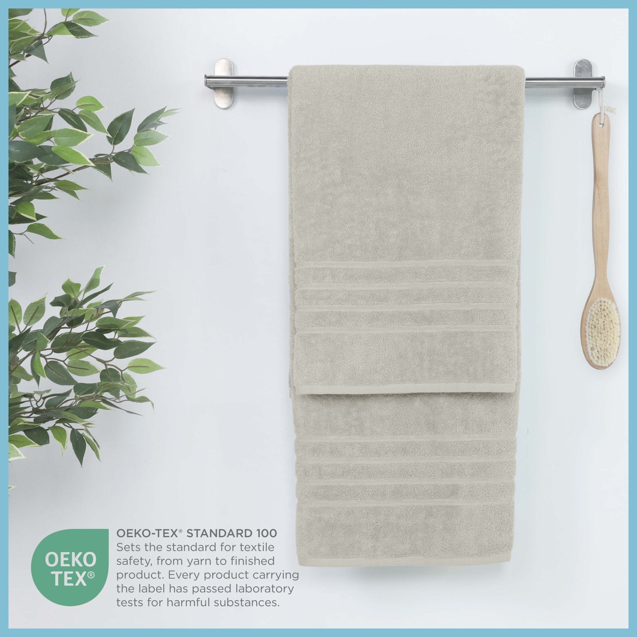Martex Ultimate 100% Cotton Solid 2-Piece Bath Sheet Set