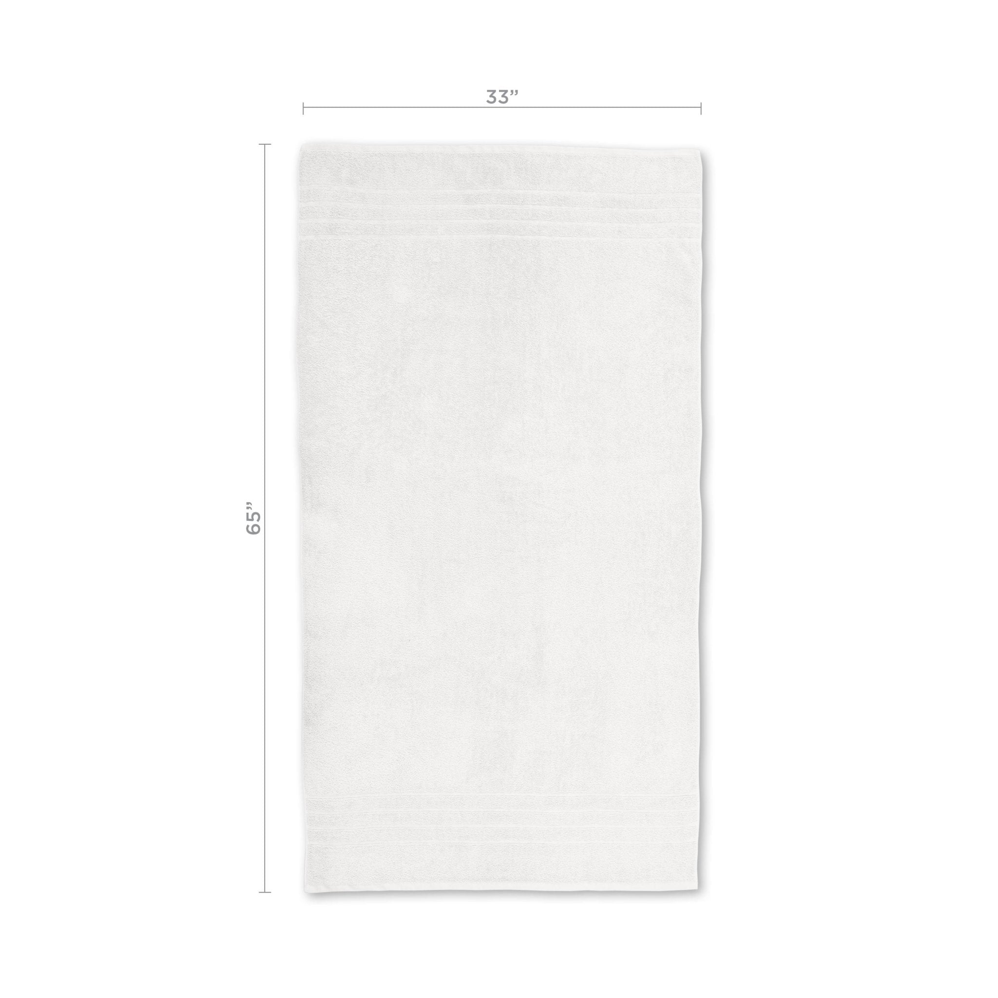 Martex Ultimate 100% Cotton Solid 2-Piece Bath Sheet Set