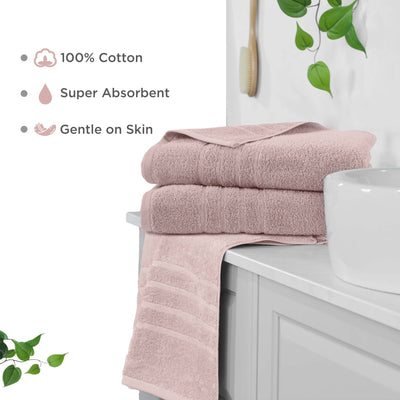 Martex Ultimate 100% Cotton Solid 2-Piece Bath Sheet Set