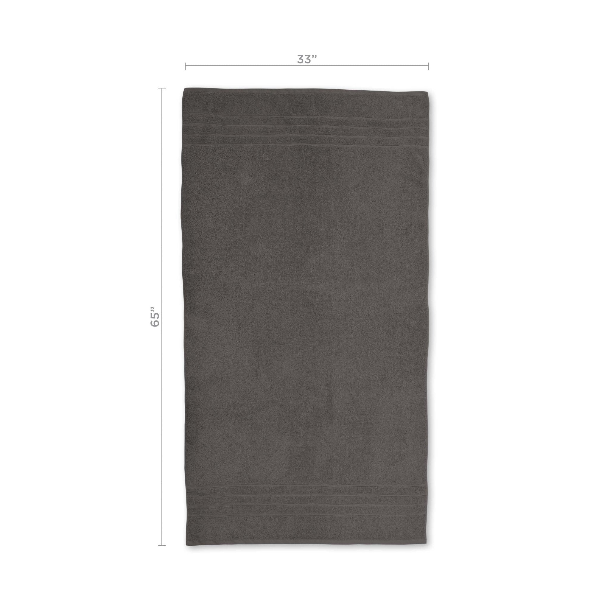 Martex Ultimate 100% Cotton Solid 2-Piece Bath Sheet Set