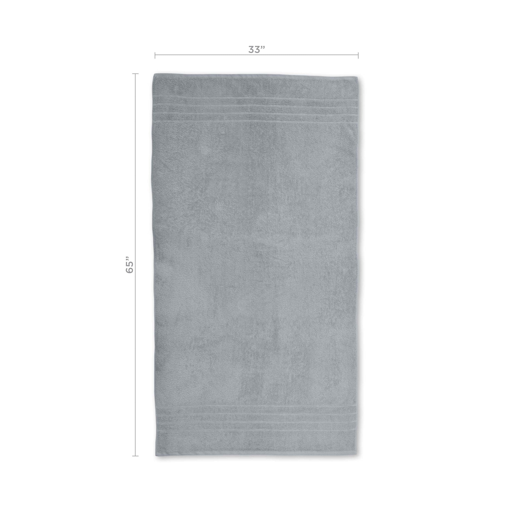 Martex Ultimate 100% Cotton Solid 2-Piece Bath Sheet Set