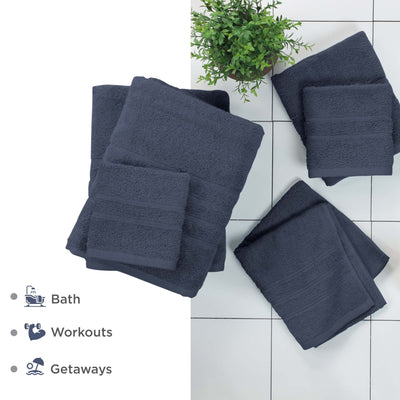 Martex Ultimate 100% Cotton Solid 6-Piece Towel Set