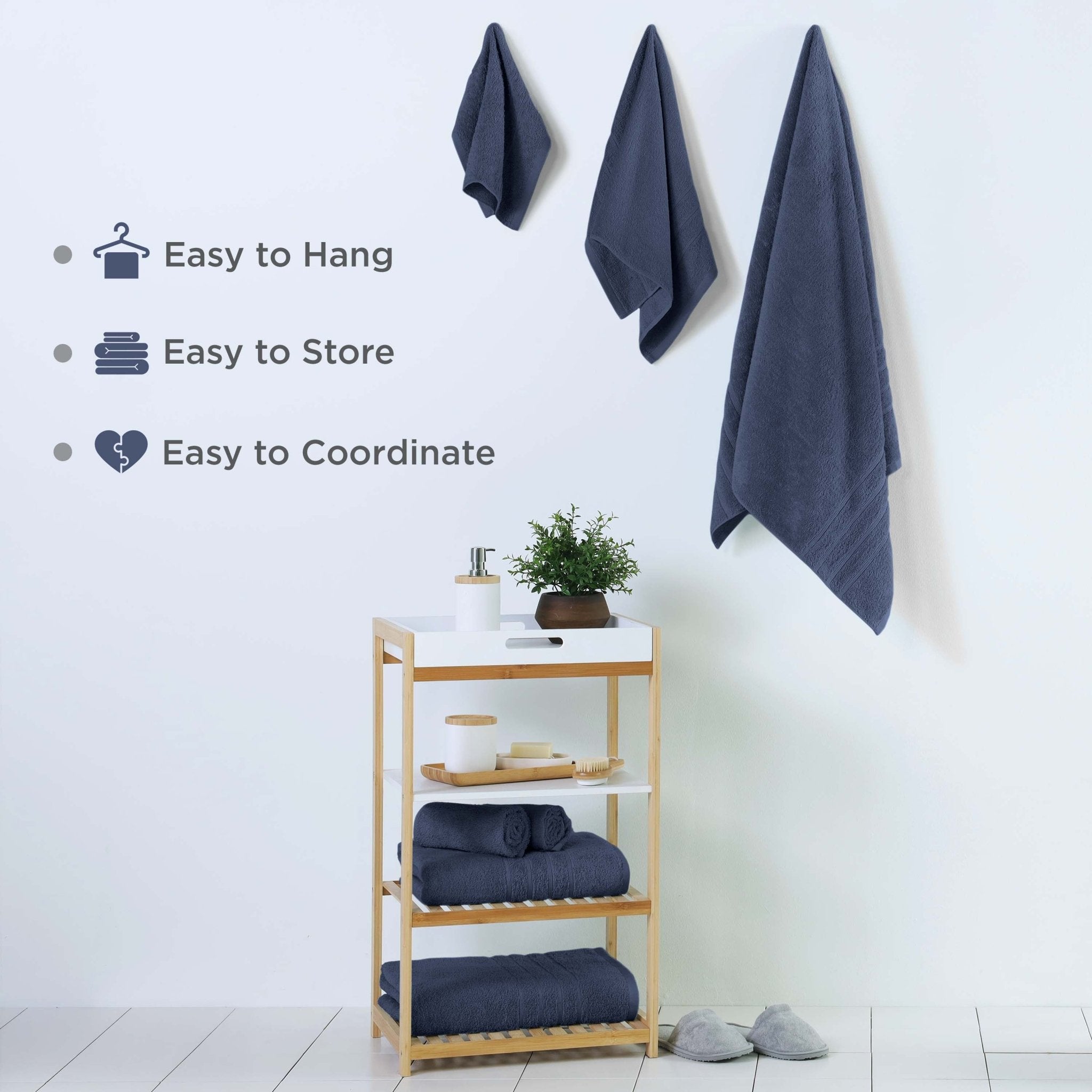 Martex Ultimate 100% Cotton Solid 6-Piece Towel Set