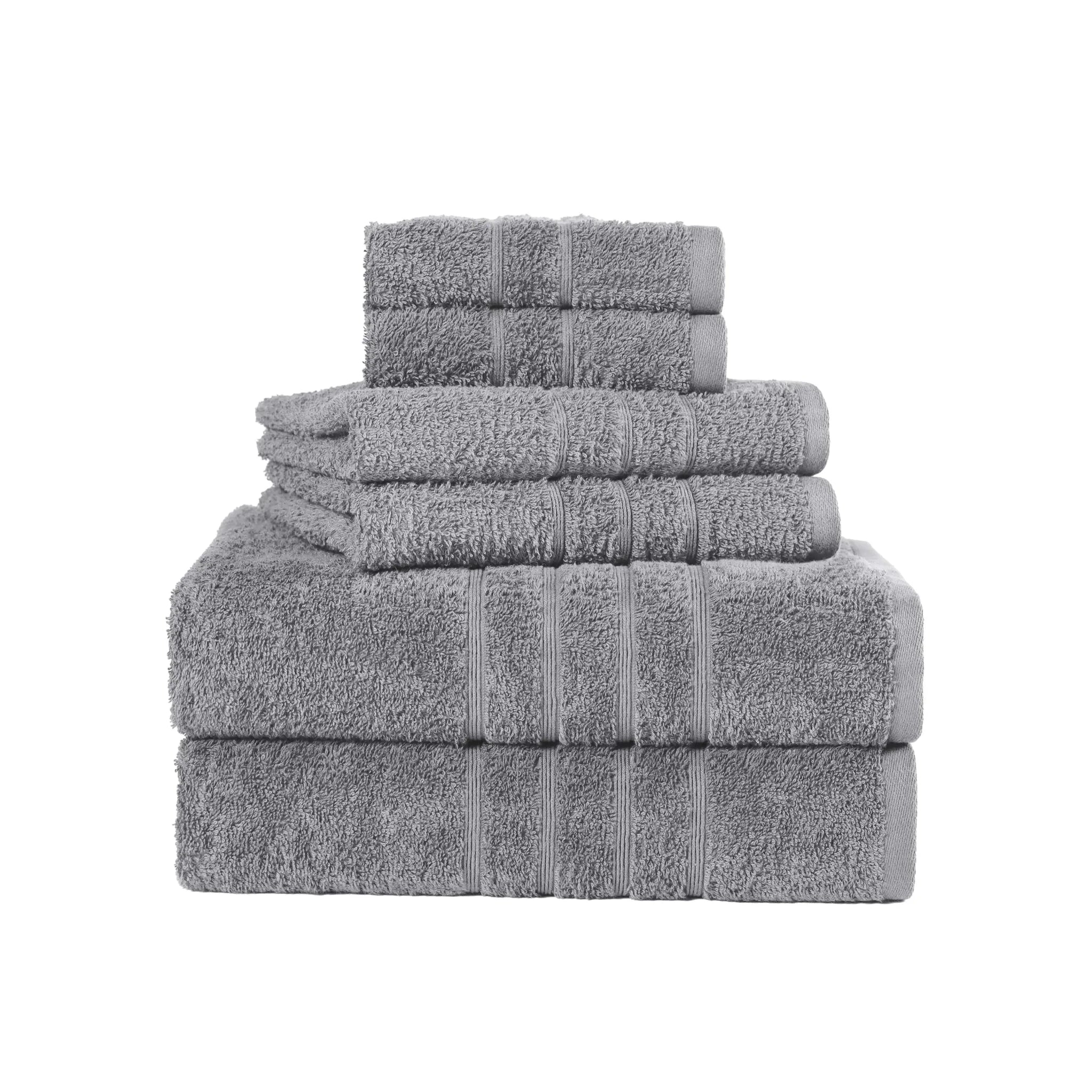 Martex Ultimate 100% Cotton Solid 6-Piece Towel Set