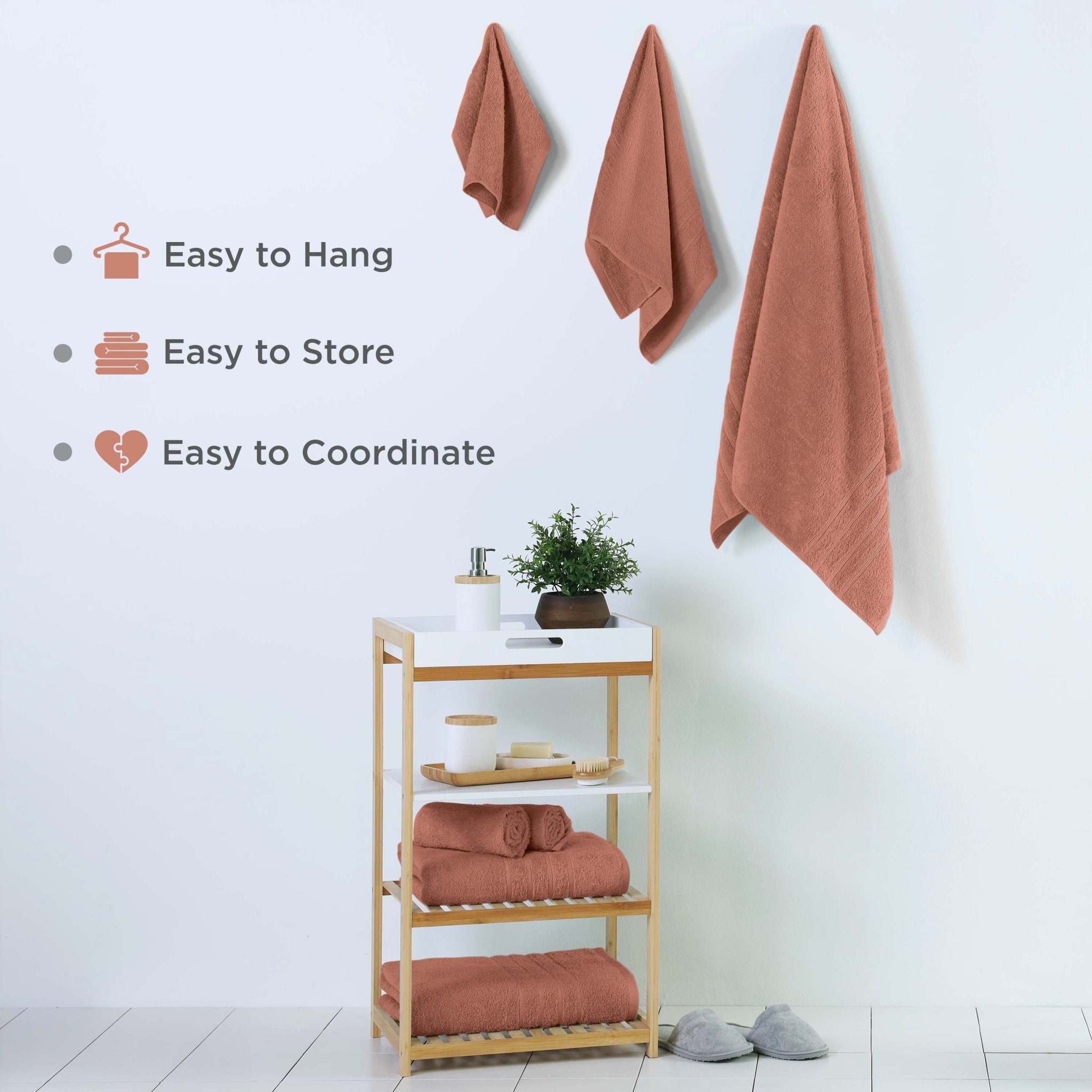 Martex Ultimate 100% Cotton Solid 6-Piece Towel Set