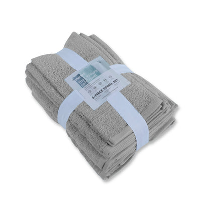 Martex Ultimate 100% Cotton Solid 6-Piece Towel Set