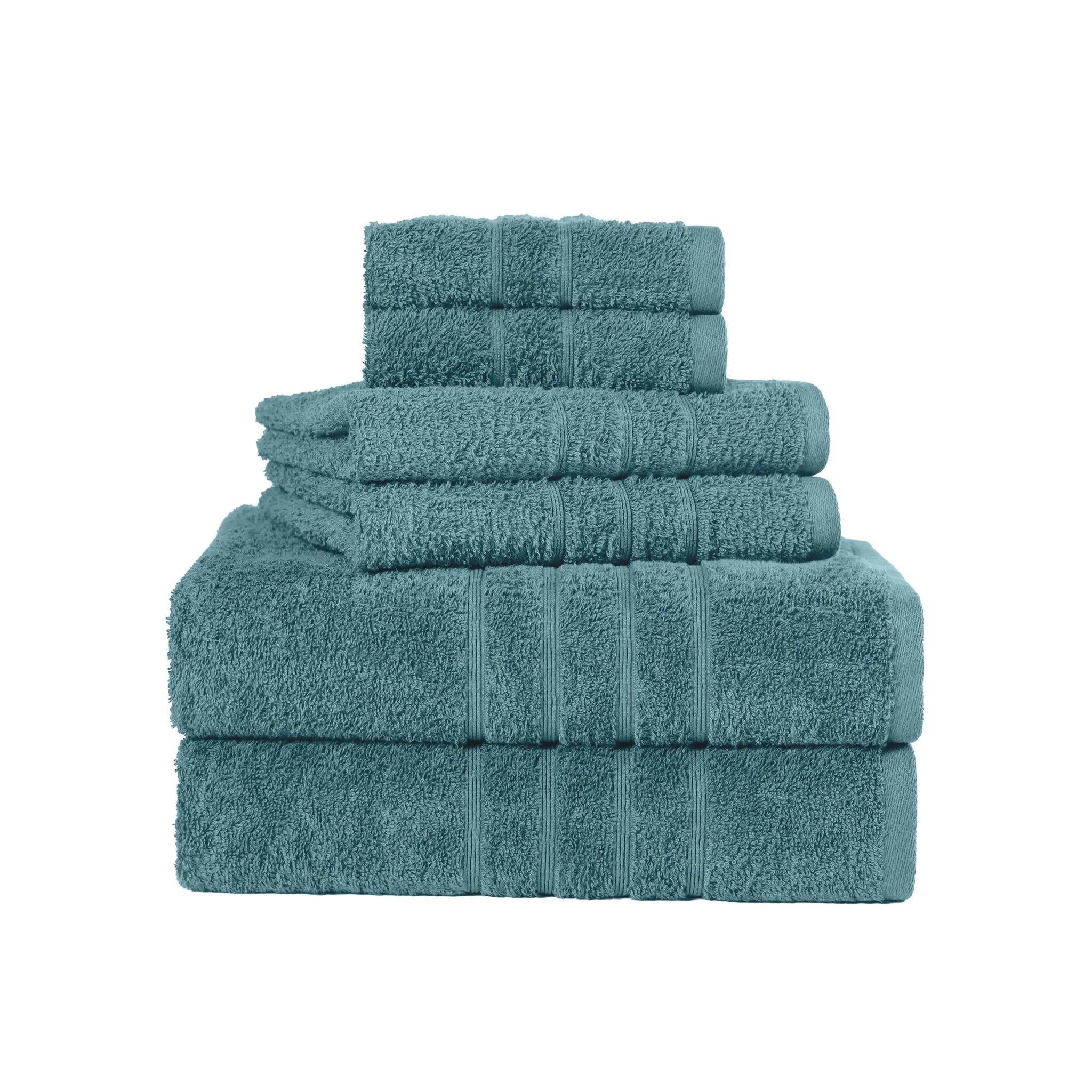 Martex Ultimate 100% Cotton Solid 6-Piece Towel Set