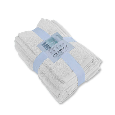 Martex Ultimate 100% Cotton Solid 6-Piece Towel Set