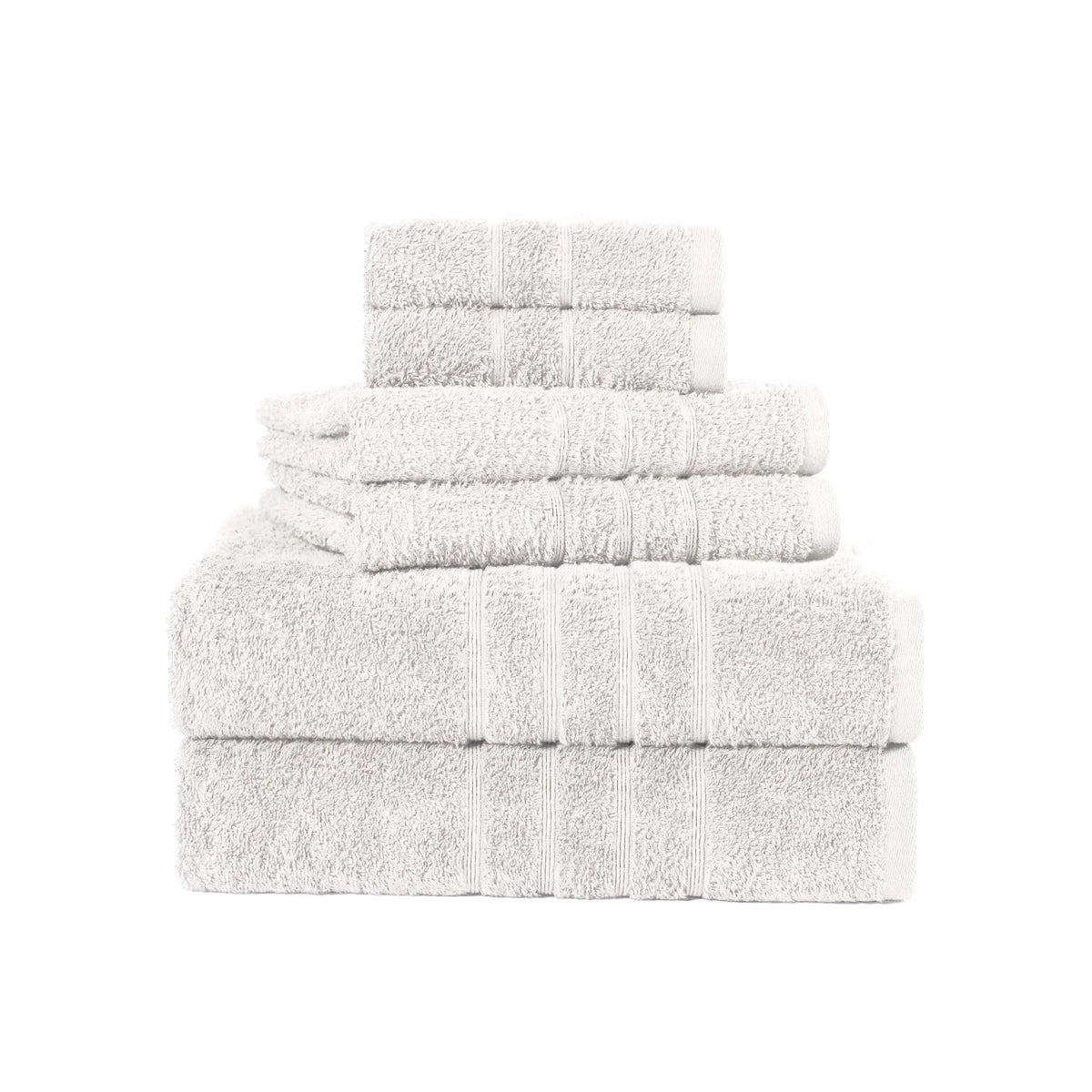 Martex Ultimate 100% Cotton Solid 6-Piece Towel Set