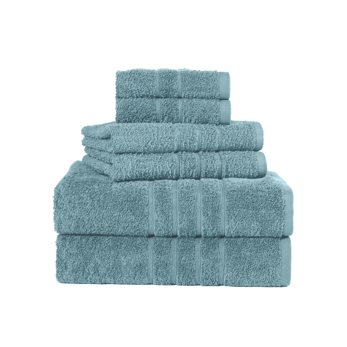 Martex Ultimate 100% Cotton Solid 6-Piece Towel Set