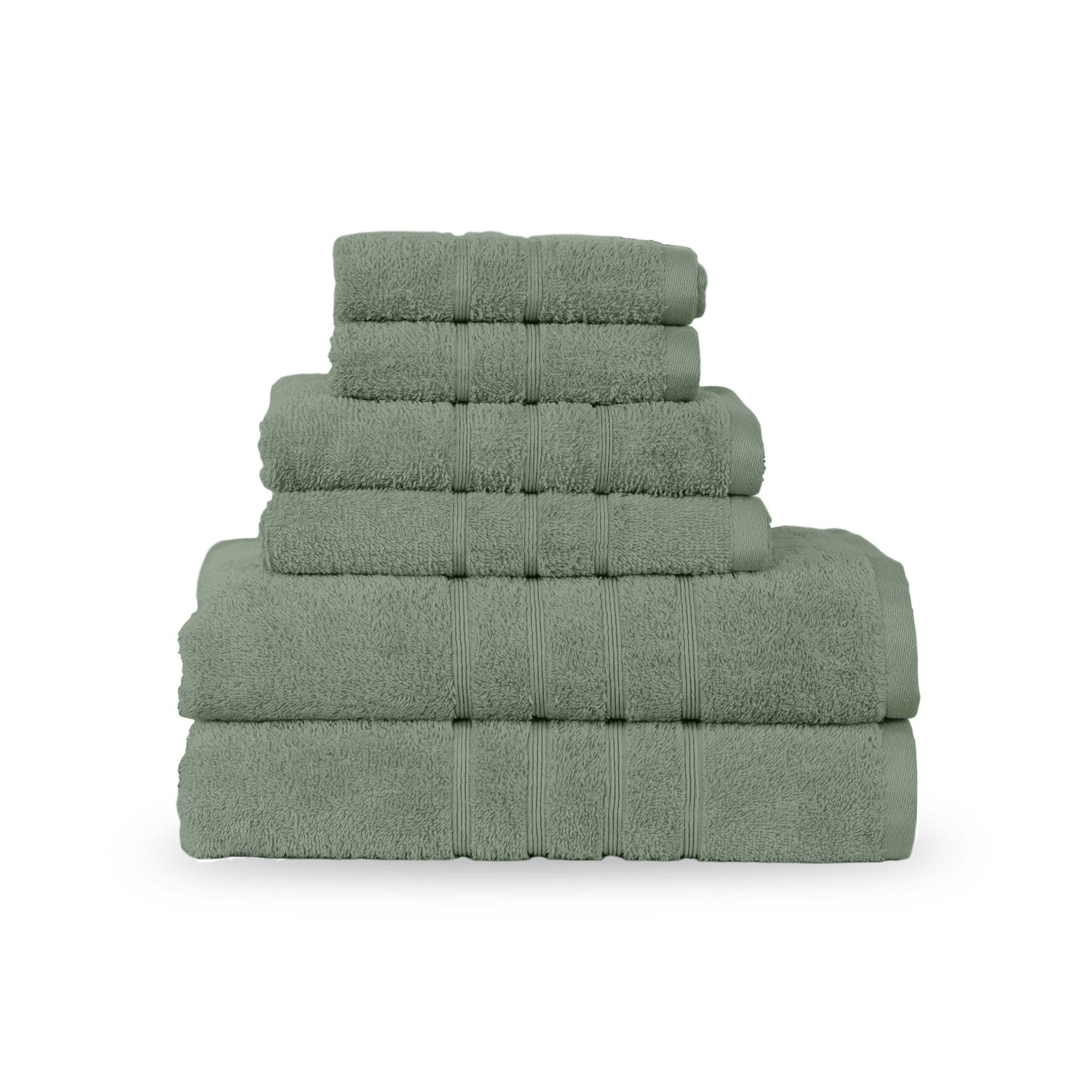 Martex Ultimate 100% Cotton Solid 6-Piece Towel Set