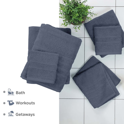 Martex Ultimate 100% Cotton Solid 6-Piece Towel Set