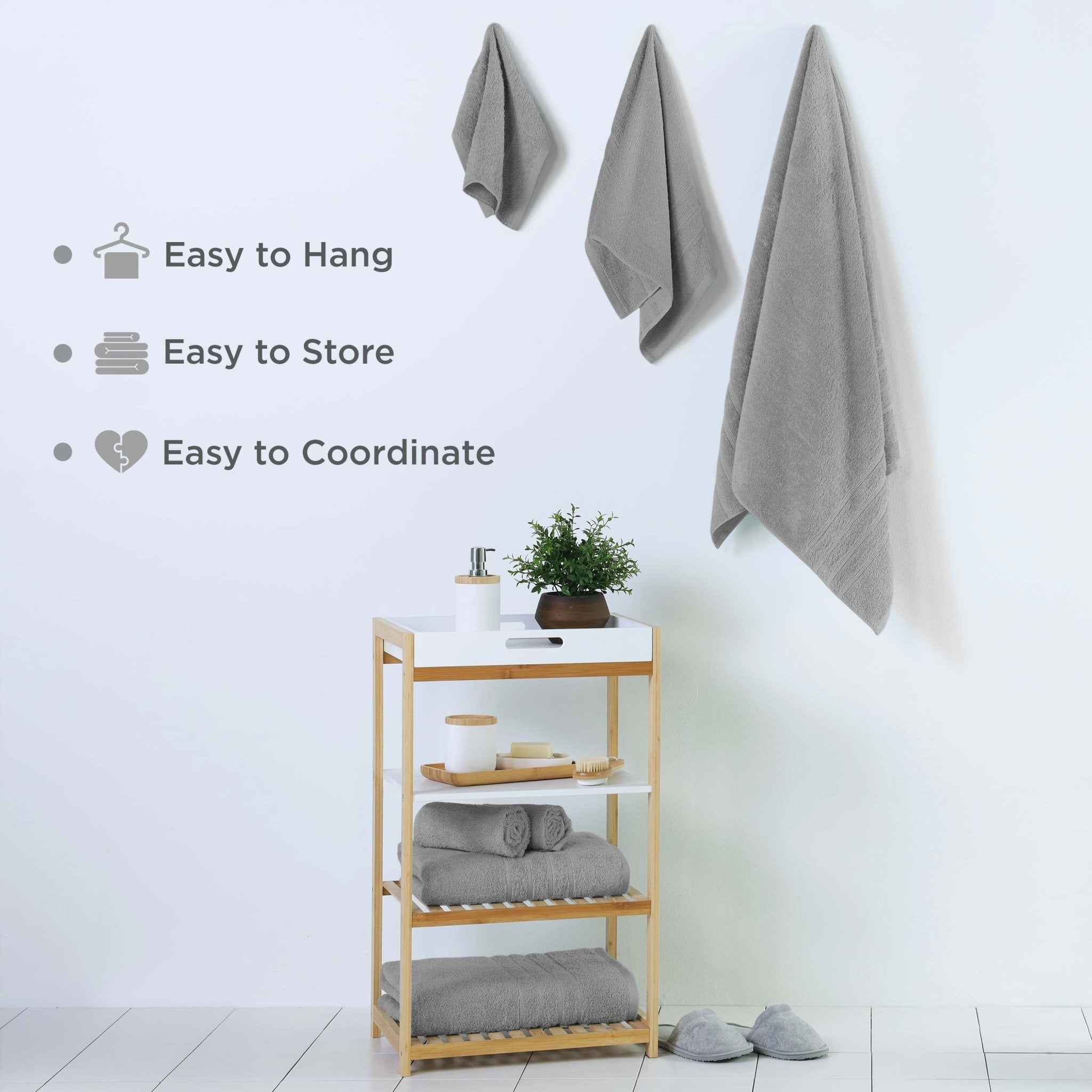 Martex Ultimate 100% Cotton Solid 6-Piece Towel Set