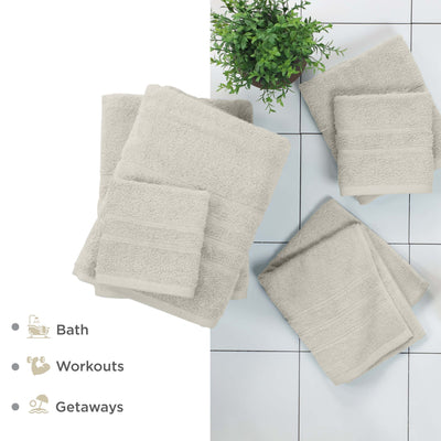 Martex Ultimate 100% Cotton Solid 6-Piece Towel Set