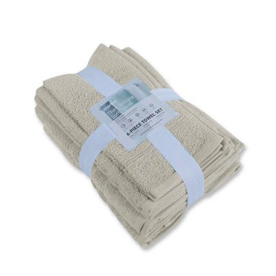Martex Ultimate 100% Cotton Solid 6-Piece Towel Set
