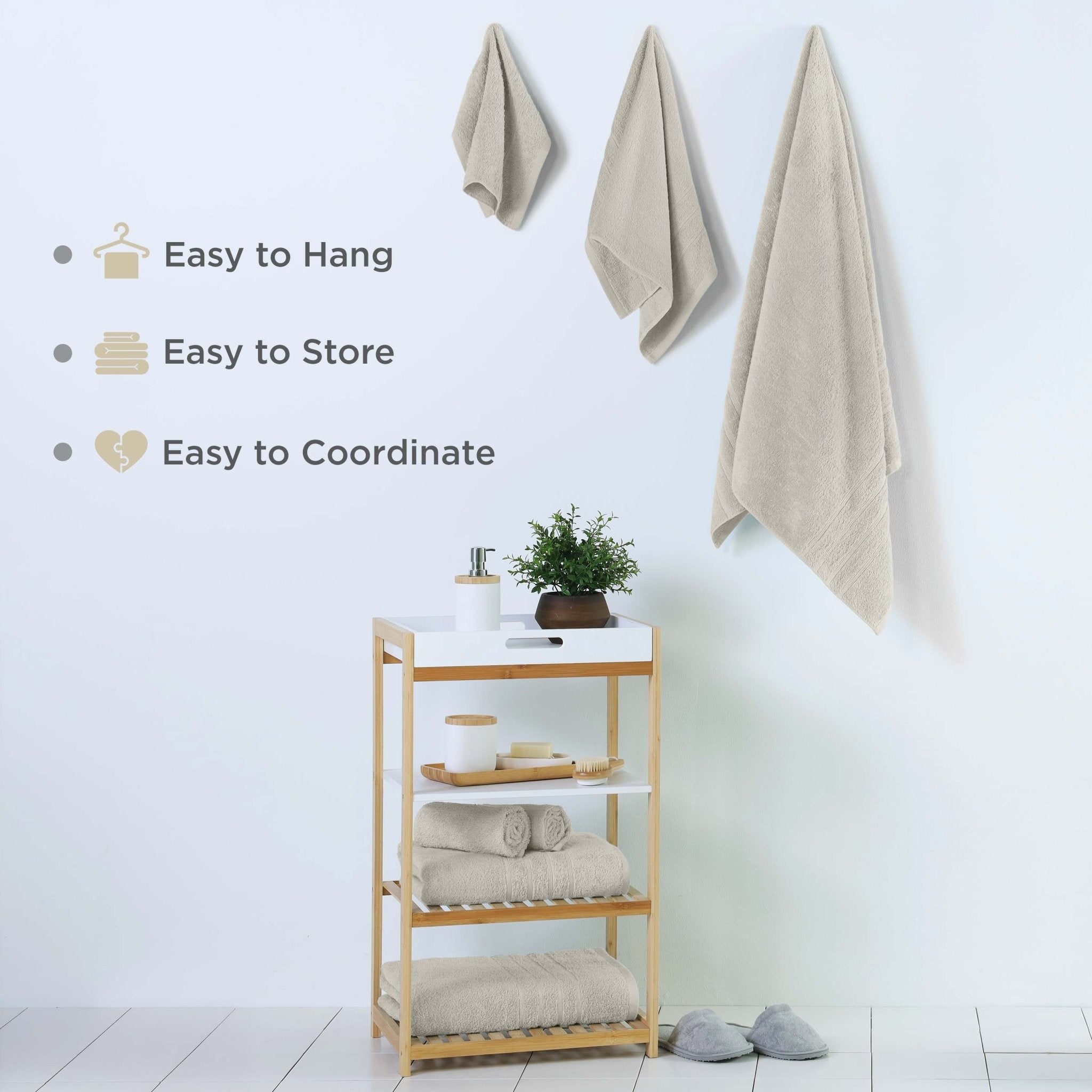 Martex Ultimate 100% Cotton Solid 6-Piece Towel Set