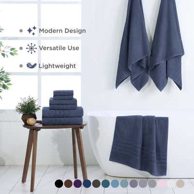 Martex Ultimate 100% Cotton Solid 6-Piece Towel Set