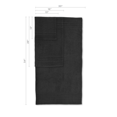 Martex Ultimate 100% Cotton Solid 6-Piece Towel Set