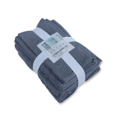 Martex Ultimate 100% Cotton Solid 6-Piece Towel Set
