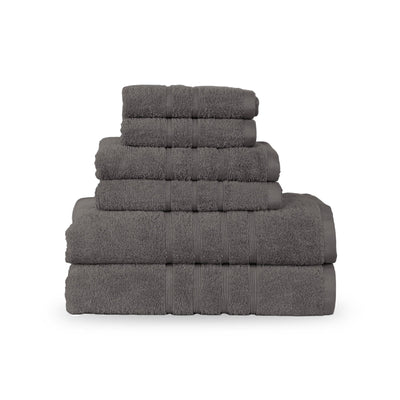 Stack of Eiffel tower towels on a white background