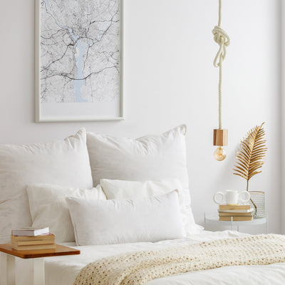 Martex White Euro Garnetted Pillow