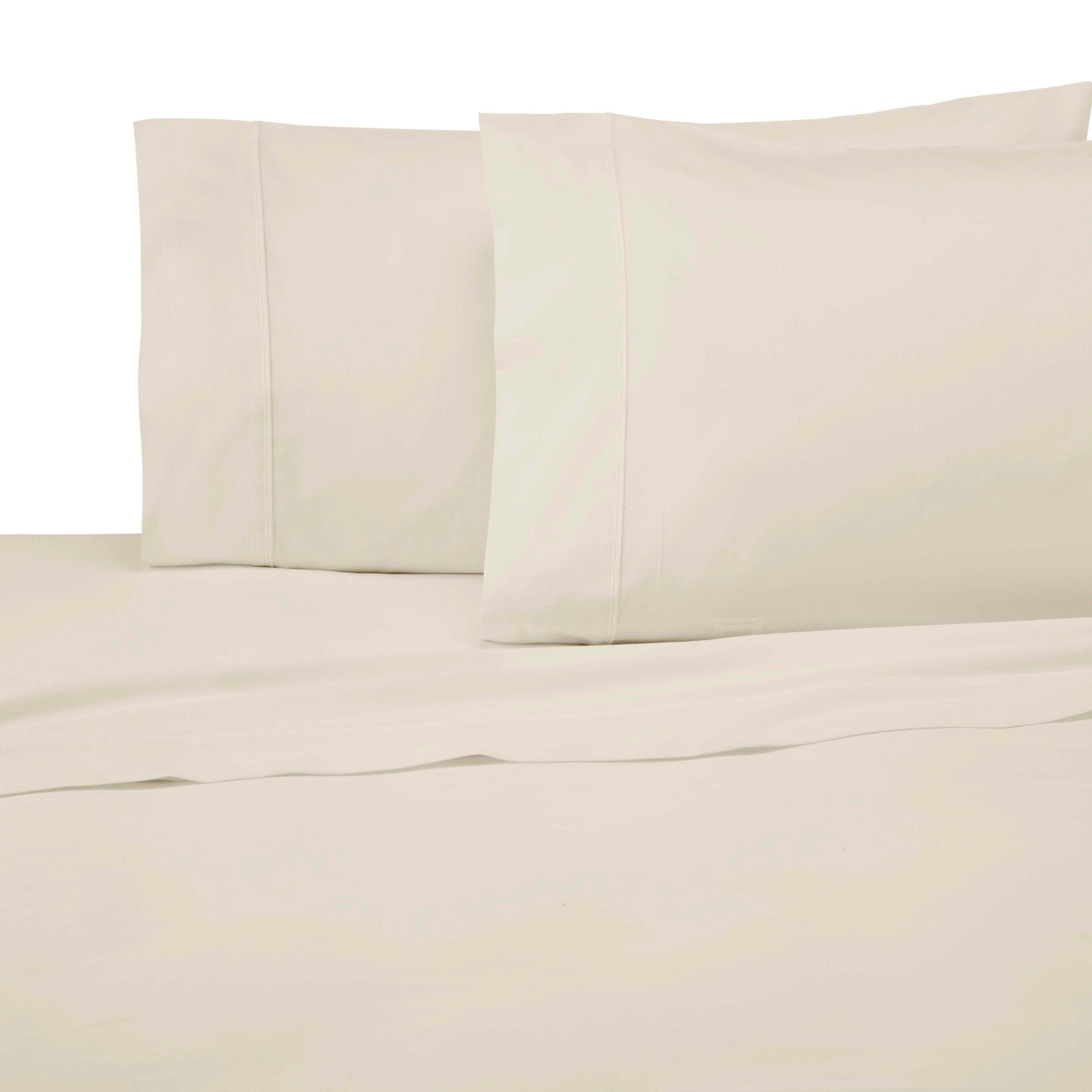 Modern Living Solid Color 300 Thread Count 100% Cotton Sateen Sheet Set