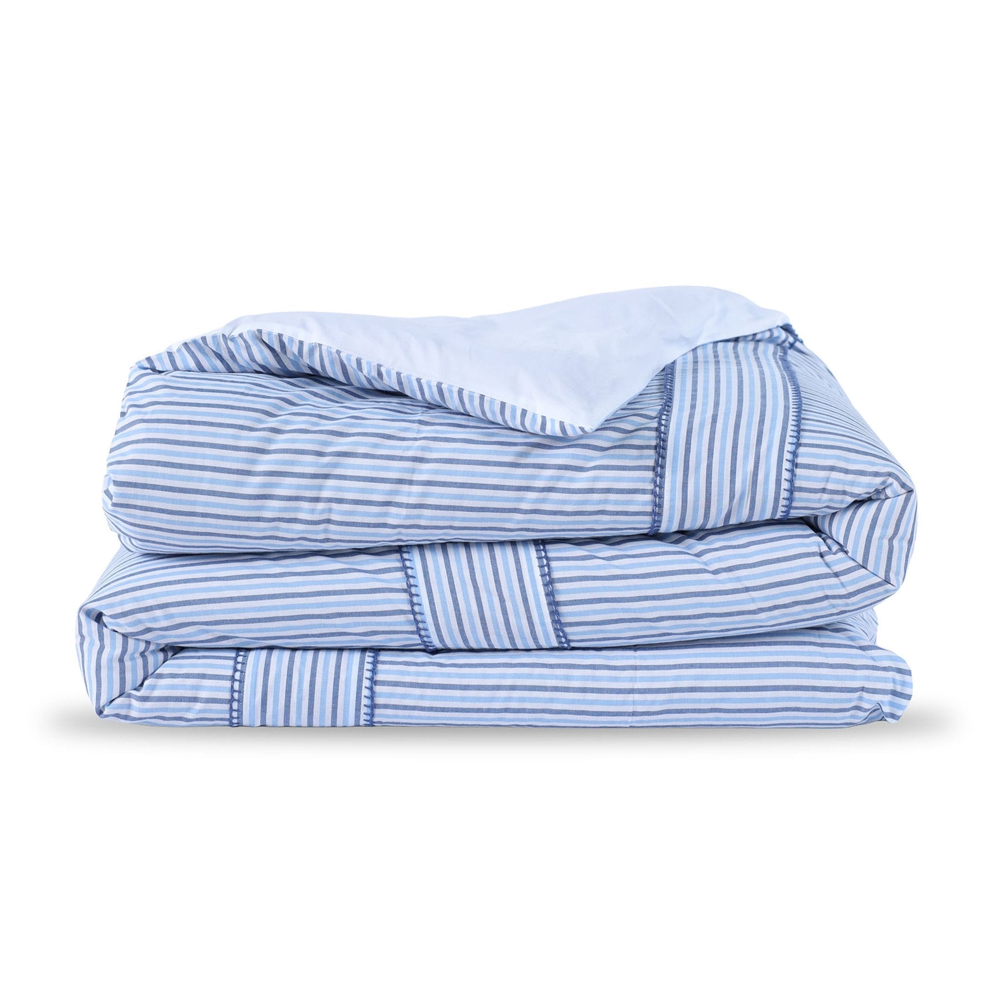 Southern Tide Amelia 100% Cotton Reversible Blue/White Comforter Set