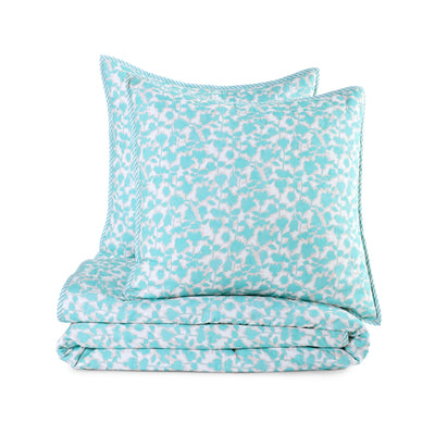 Southern Tide Ashley Harbor Aqua Quilt and Euro