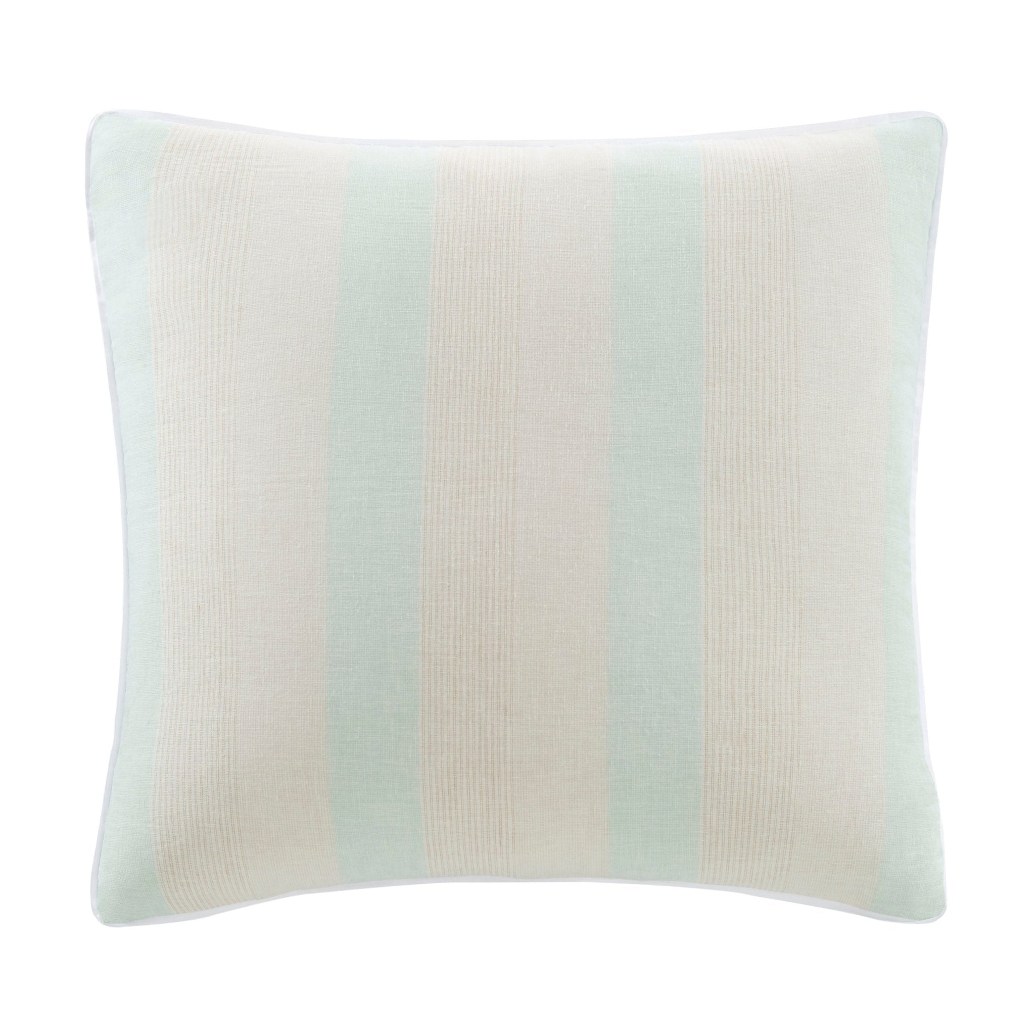 Southern Tide Batten Square Seafoam Decorative Pillow