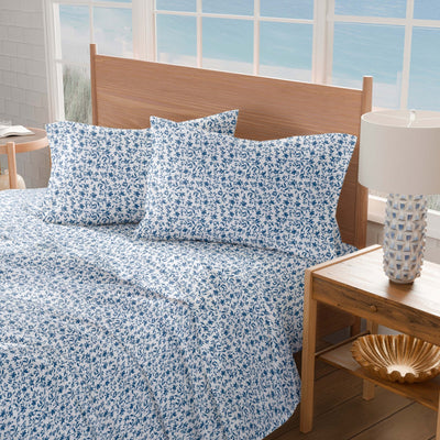 Southern Tide Botanical Floral Navy Sheet Set