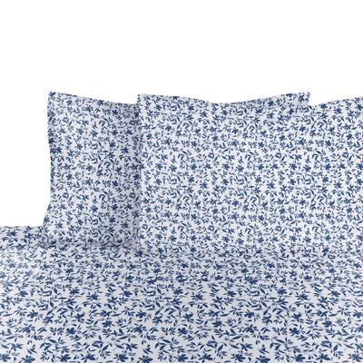 Southern Tide Botanical Floral Navy Sheet Set