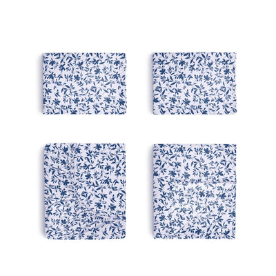 Southern Tide Botanical Floral Navy Sheet Set