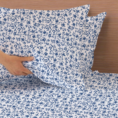 Southern Tide Botanical Floral Navy Sheet Set
