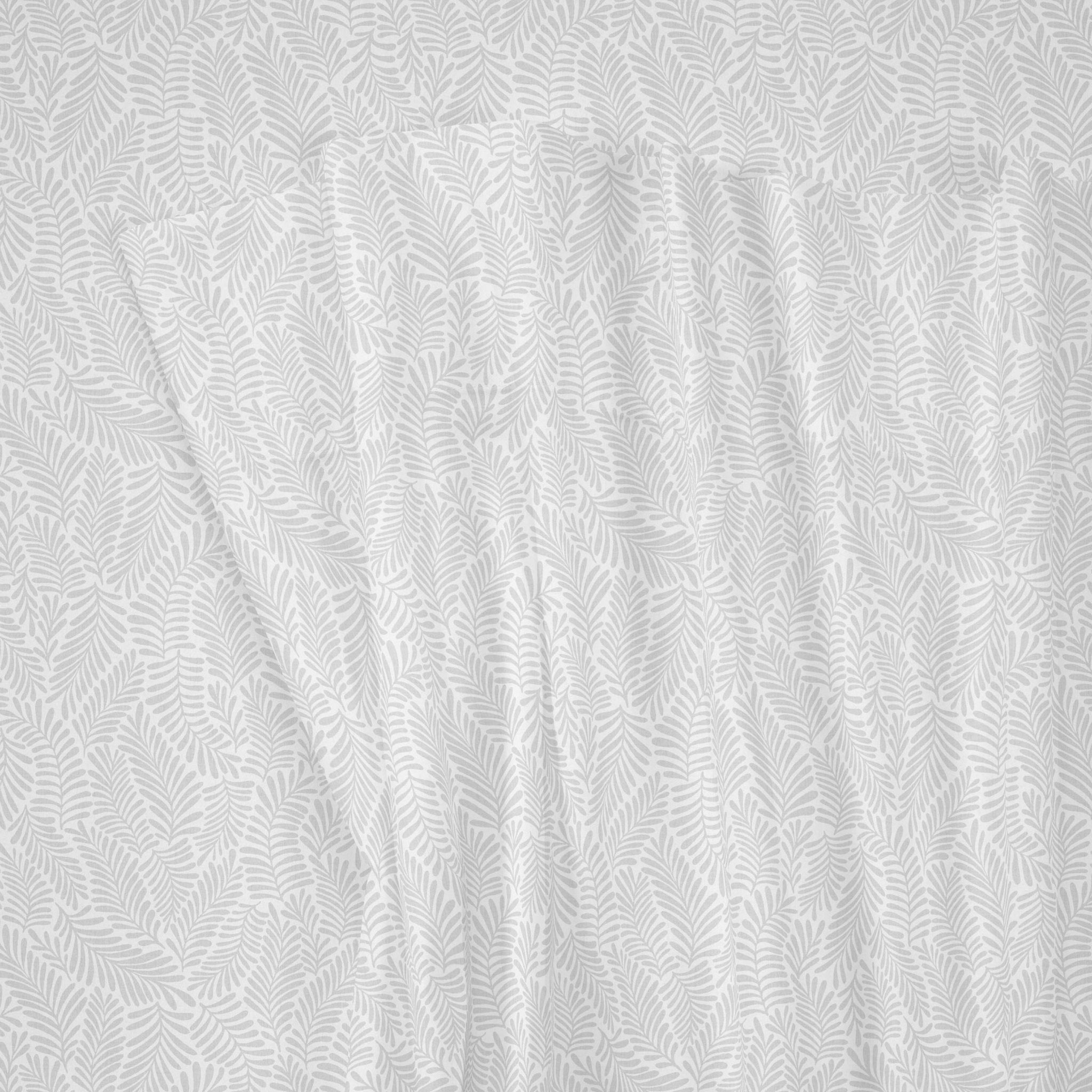 Southern Tide Cedar Island 100% Cotton Grey Sheet Set
