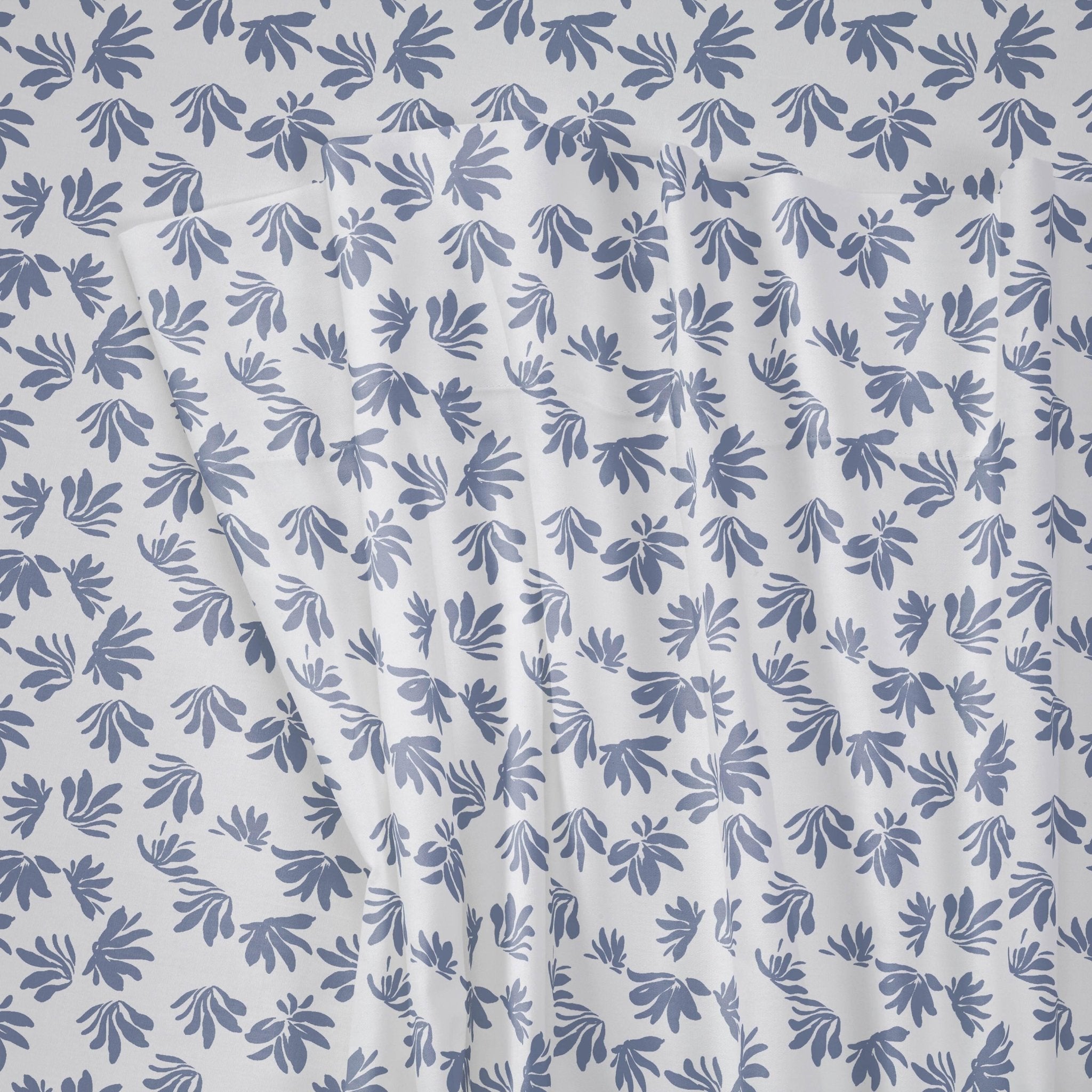 Southern Tide Coastal Jasmine 100% Cotton Blue Sheet Set
