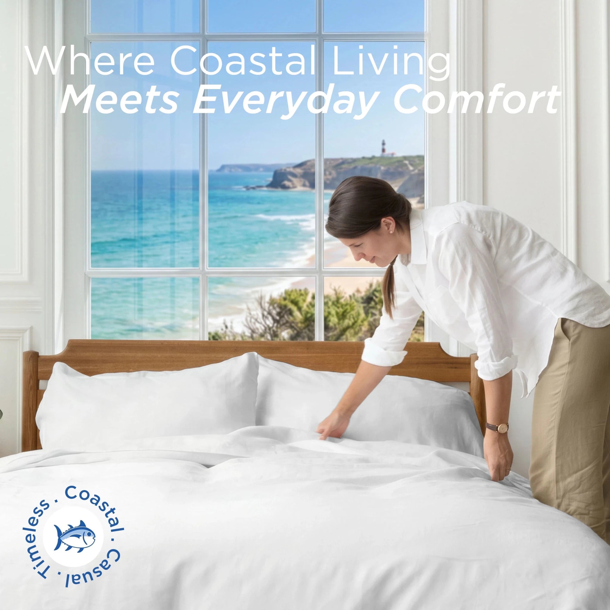 Southern Tide Cotton Twill 300 Thread Count Sheet Set